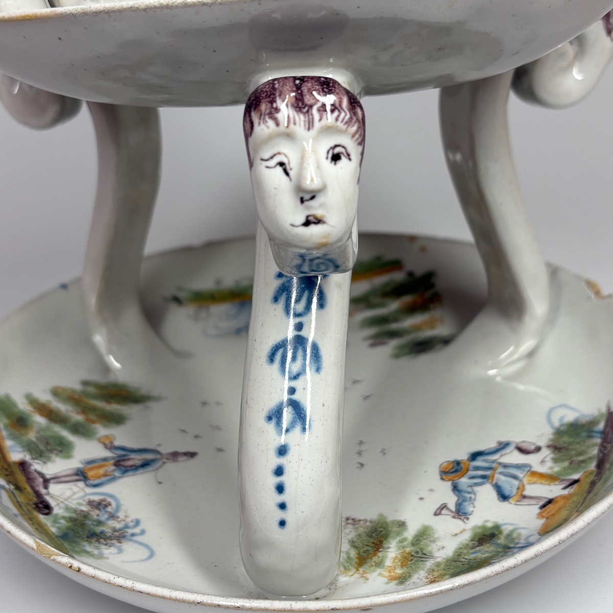Mainly Earthenware Tableware From La Forest (savoie) — Eighteenth Century-photo-1