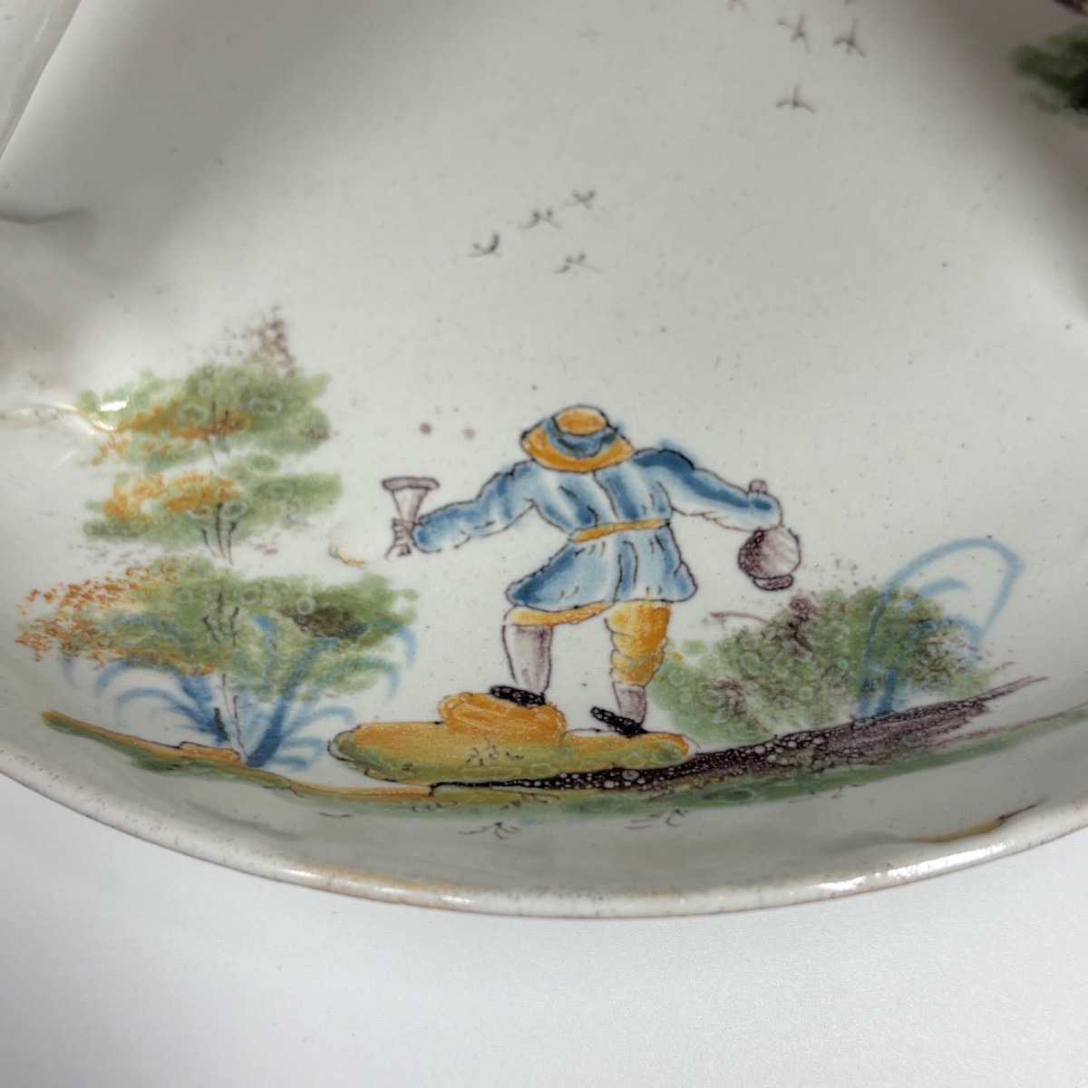 Mainly Earthenware Tableware From La Forest (savoie) — Eighteenth Century-photo-6