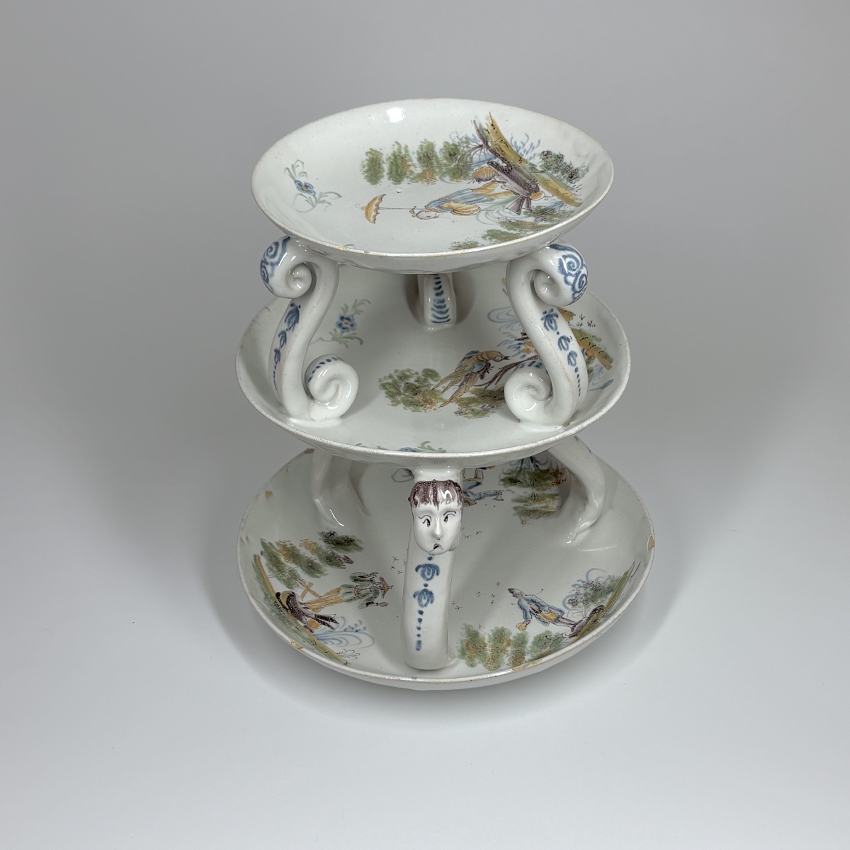 Mainly Earthenware Tableware From La Forest (savoie) — Eighteenth Century-photo-7
