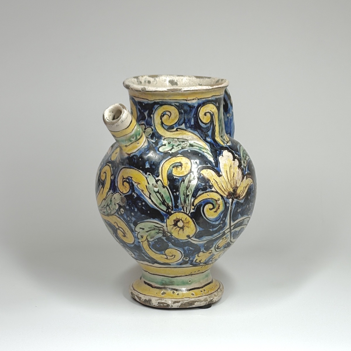 Majolica Goat From Caltagirone—17th Century-photo-4