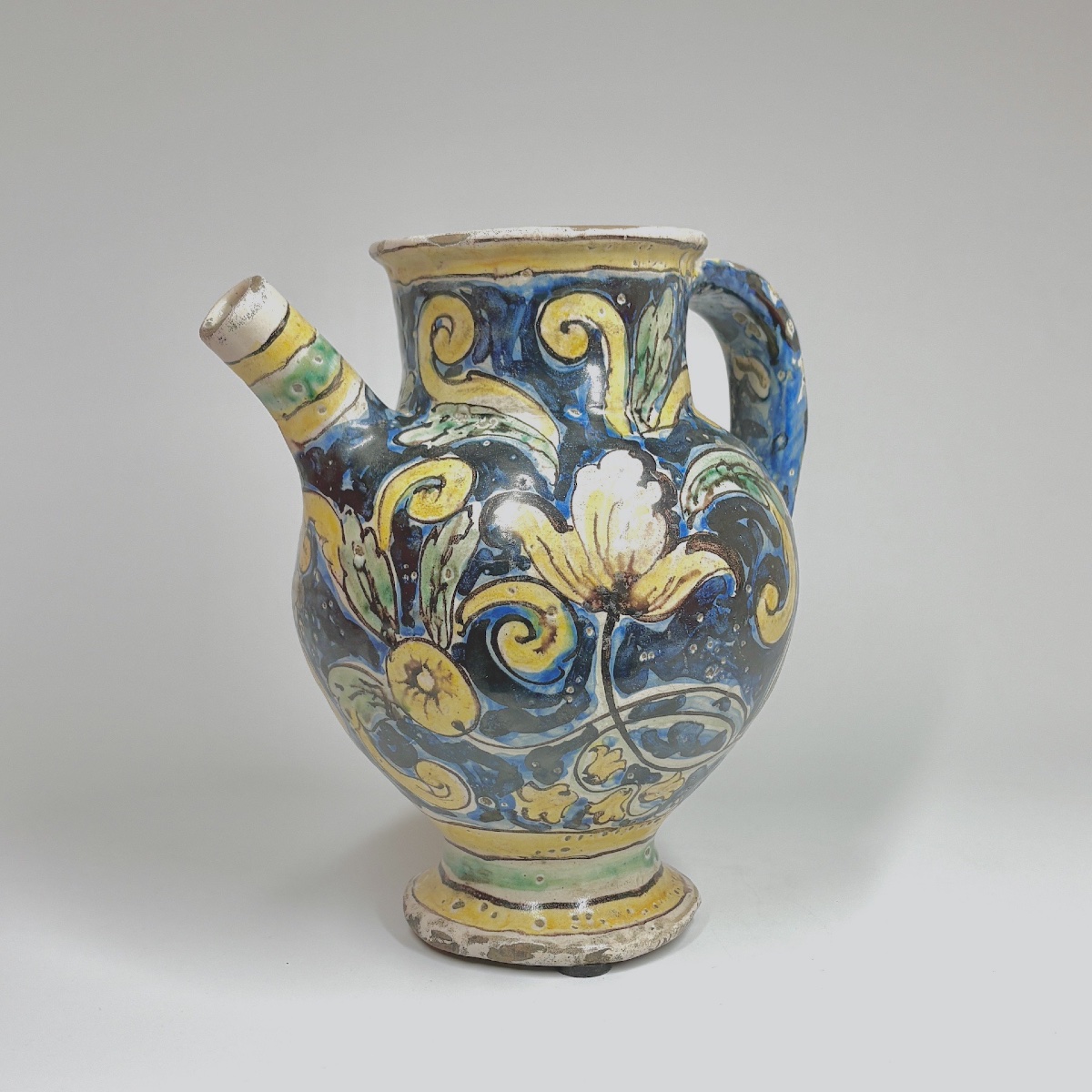 Majolica Goat From Caltagirone—17th Century