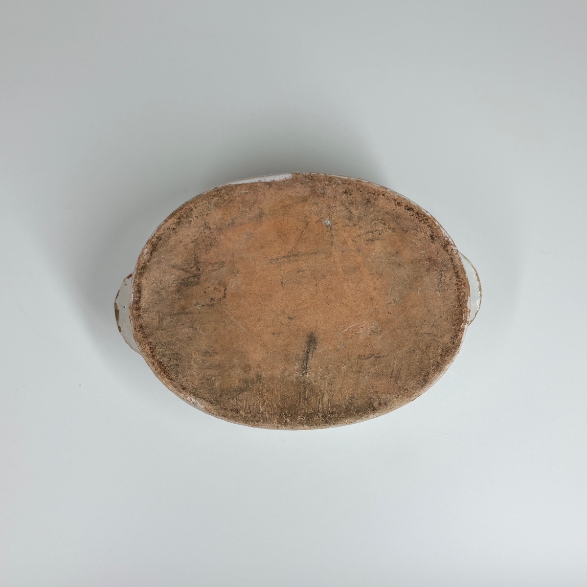 Rouen Earthenware Terrine With A So-called “échantillon” Decoration—eighteenth Century-photo-6
