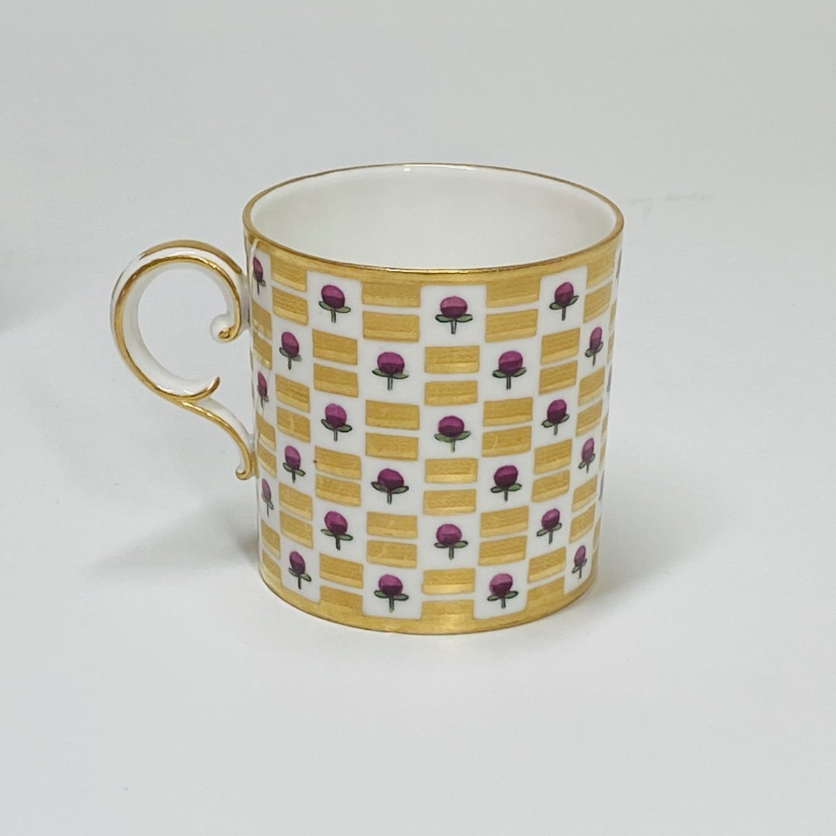 Sèvres - Tasse litron et sa soucoupe en porcelaine dure - XVIIIe siècle-photo-2