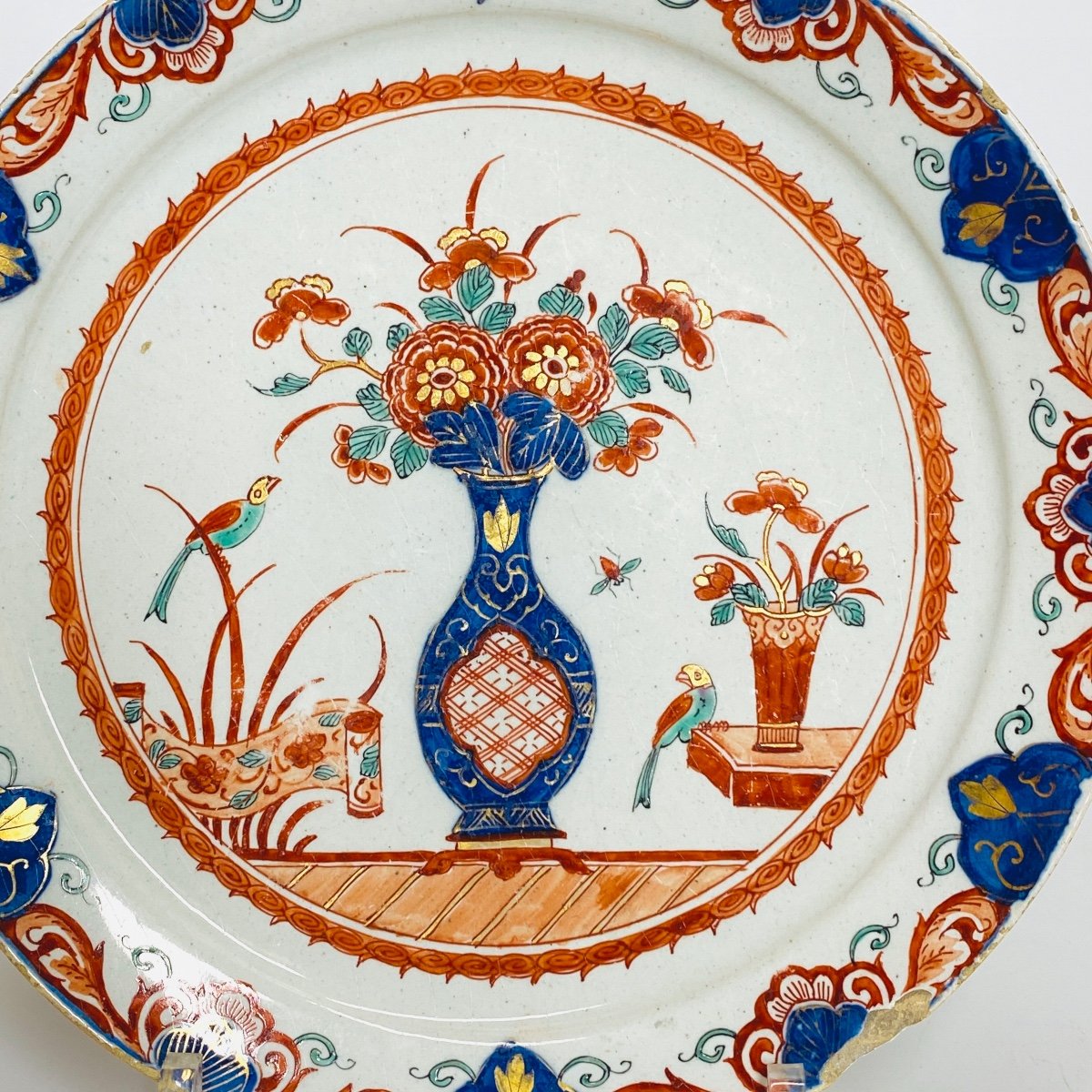 Delft - Earthenware Plate With -photo-2