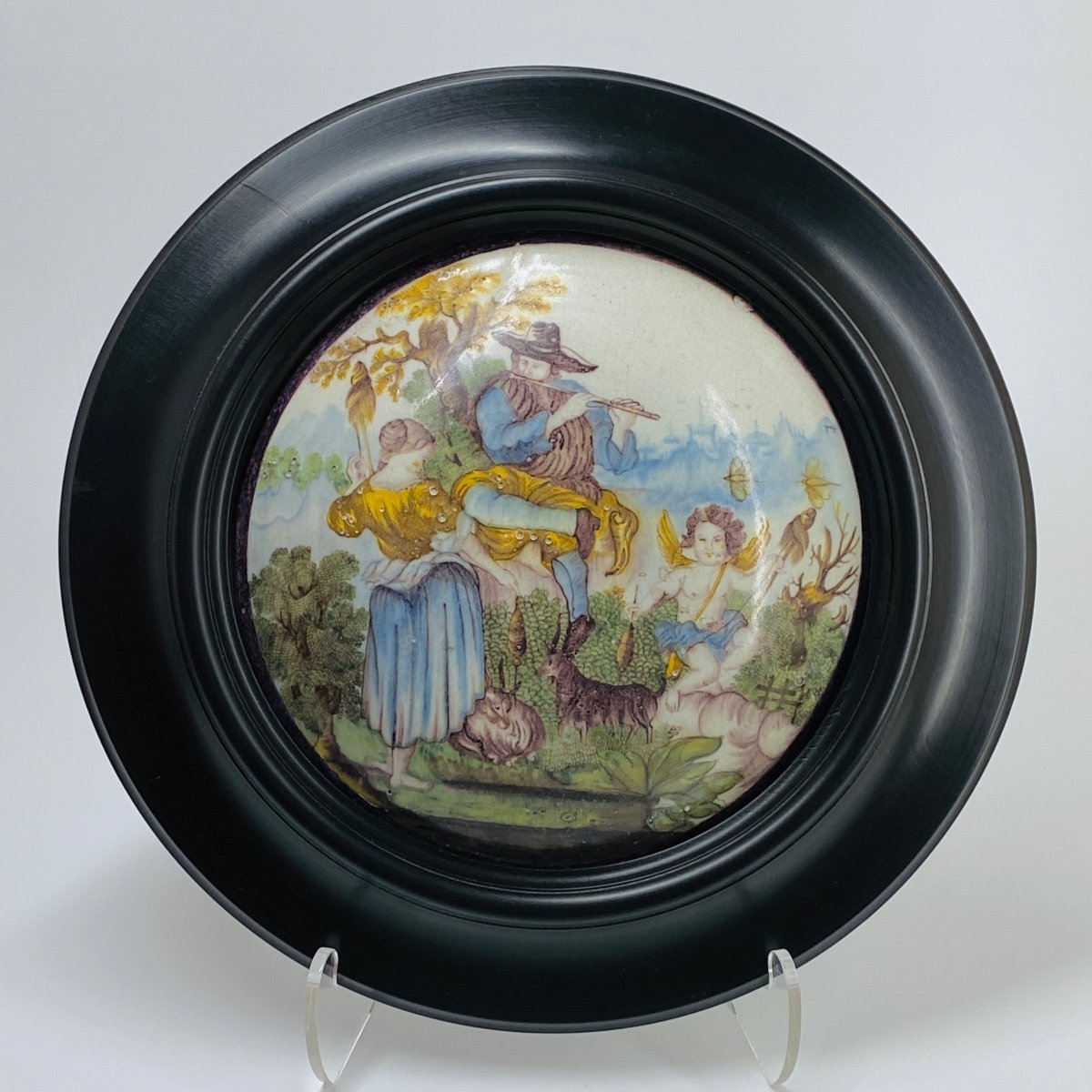 Italian Earthenware Plaque - Eighteenth Century