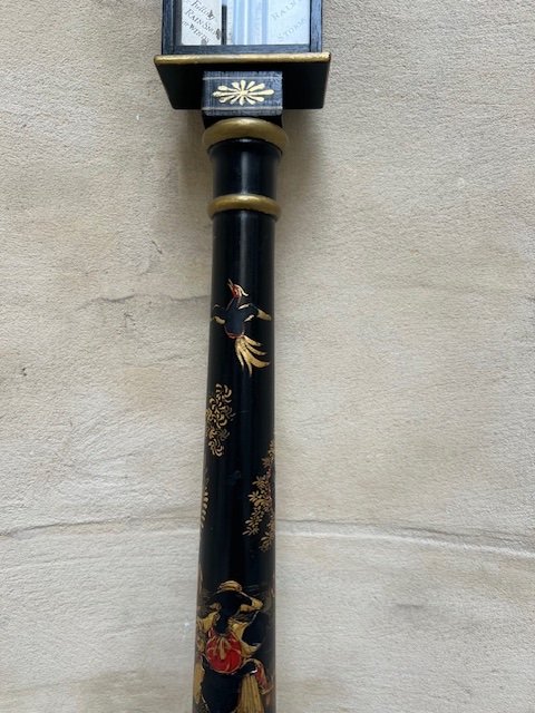A Daniel Quare Style Column Barometer.-photo-3