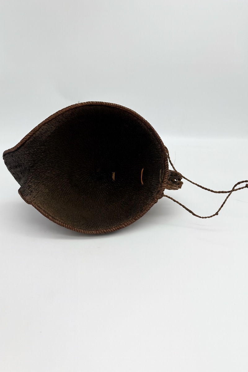 Nyishi Indian Warrior Hornbill Hat, 19th/20th Century. -photo-3