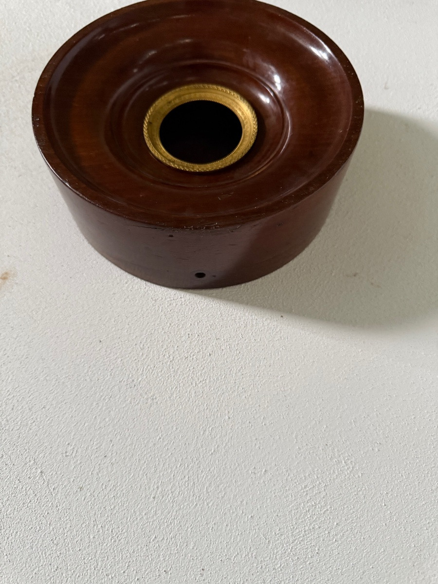 Mahogany Veneer Watch Holder -photo-1