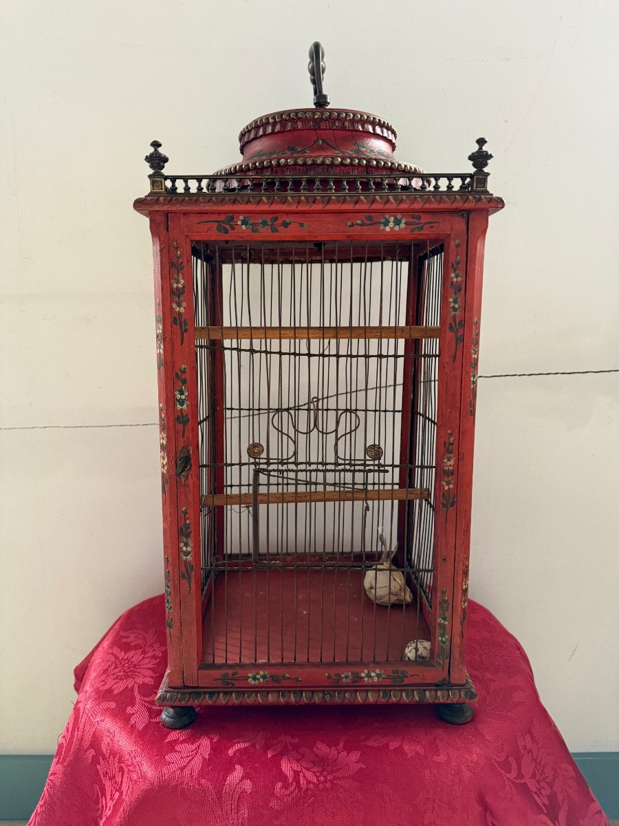 Hindelopen Polychrome Birdcage -photo-3