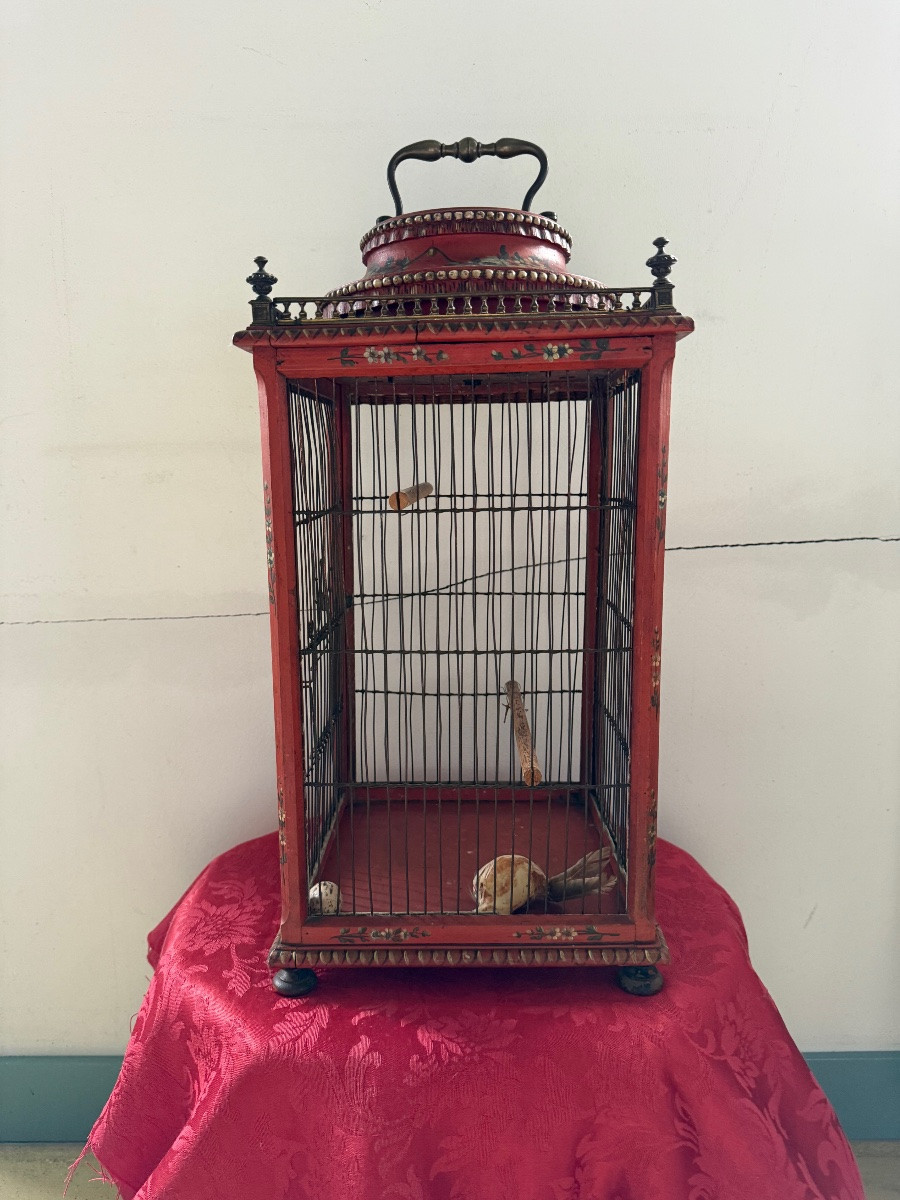Hindelopen Polychrome Birdcage -photo-4
