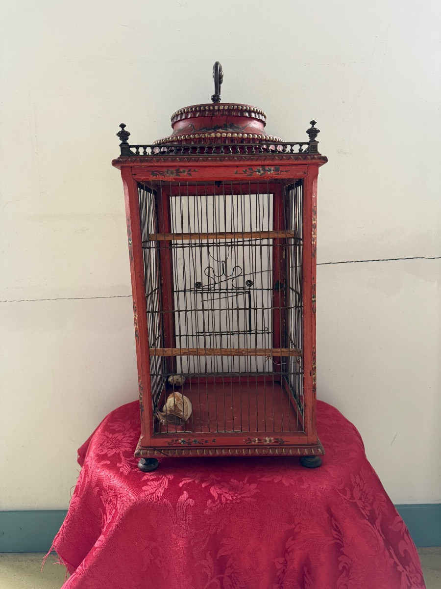 Hindelopen Polychrome Birdcage -photo-1