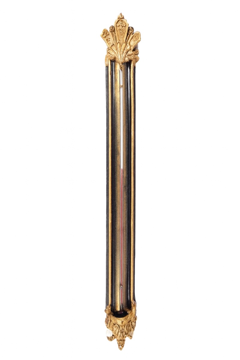 Carved Wooden Thermometer-photo-2