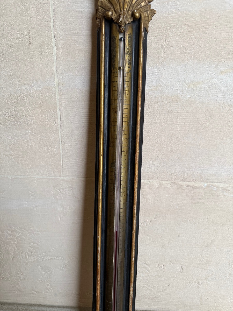 Carved Wooden Thermometer-photo-4