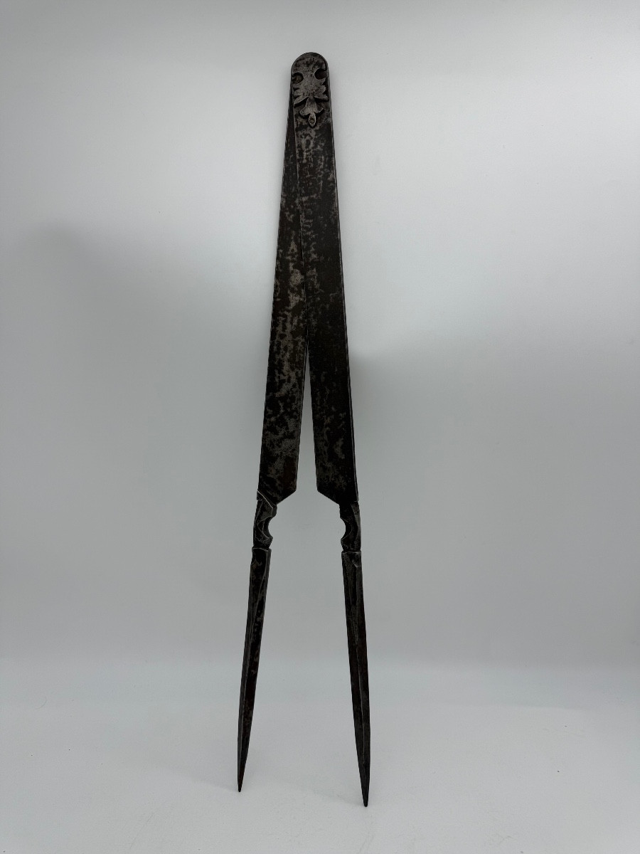 18th Century Iron Compass, France