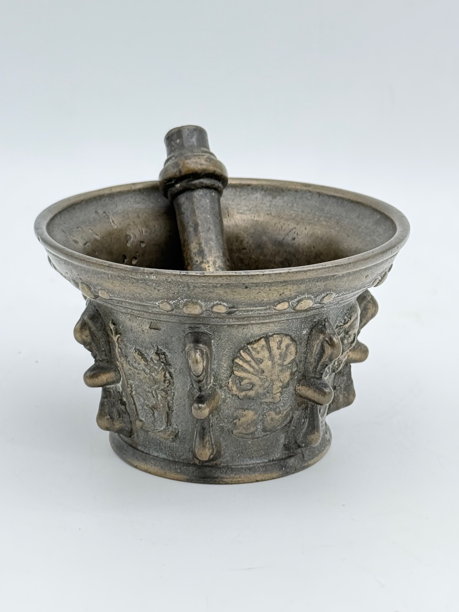 17th-century French Bronze Mortar-photo-4