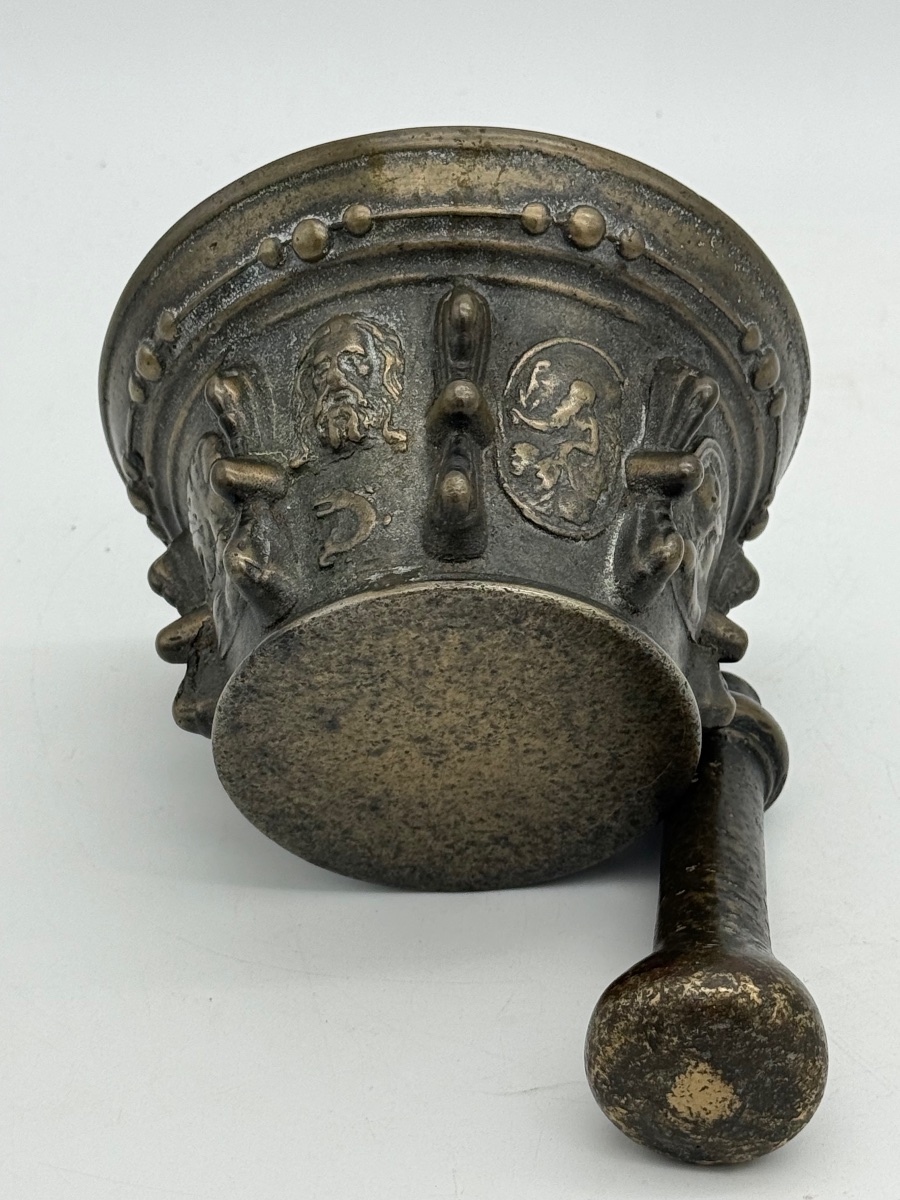 17th-century French Bronze Mortar-photo-3