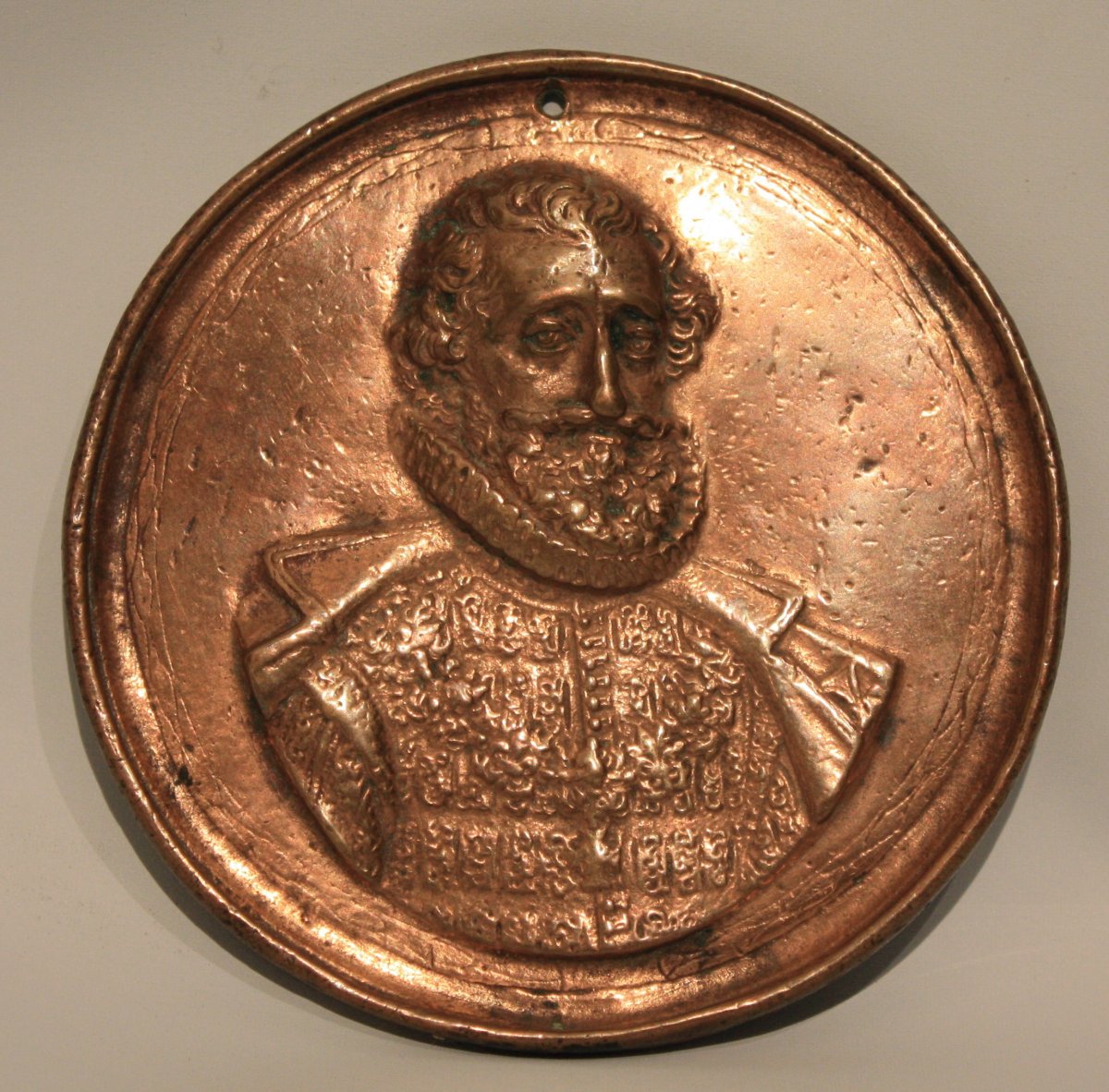 Médaillon En Bronze France XIXème Siècle