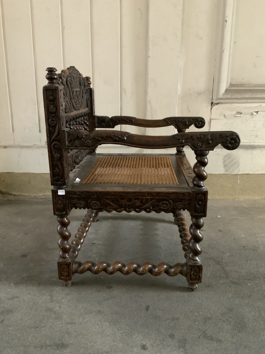 Very Refined And Rare Dutch Colonial Armchair.-photo-2
