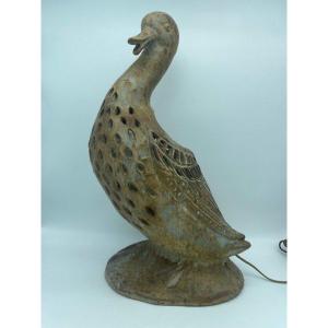 Agnés Escalas Lamp In The Shape Of A Duck XXth Century