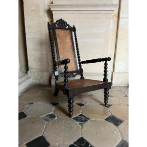 Anglo-indian Rest Armchair