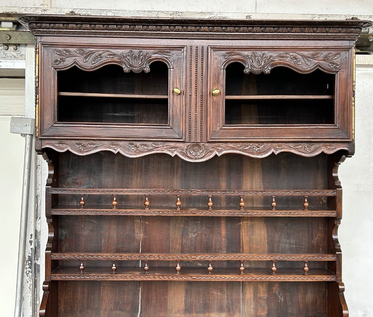 Norman Dresser Buffet In Ash Louis XV Style XIXth Century-photo-3