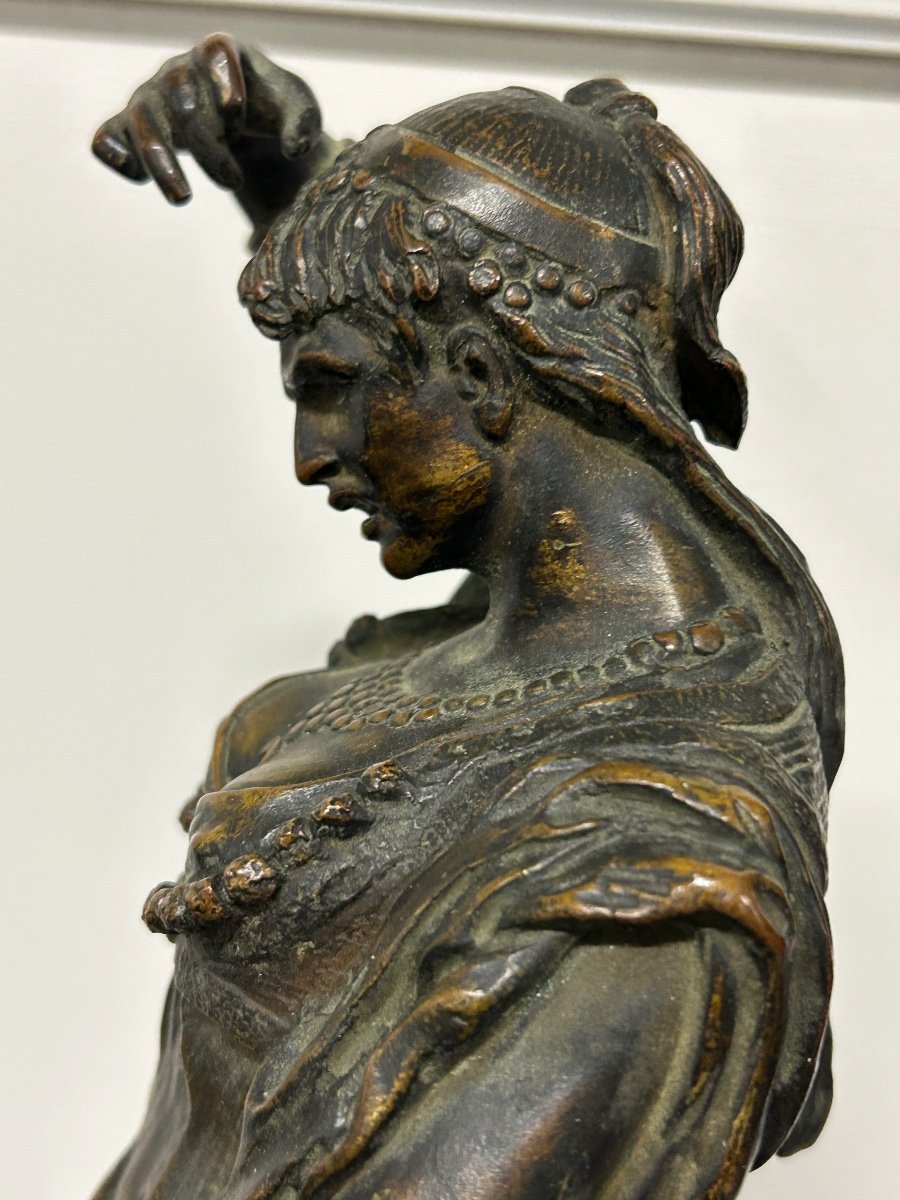 édouard Letourneau (1851-1907) Judith - Sculpture En Bronze Orientaliste -photo-7