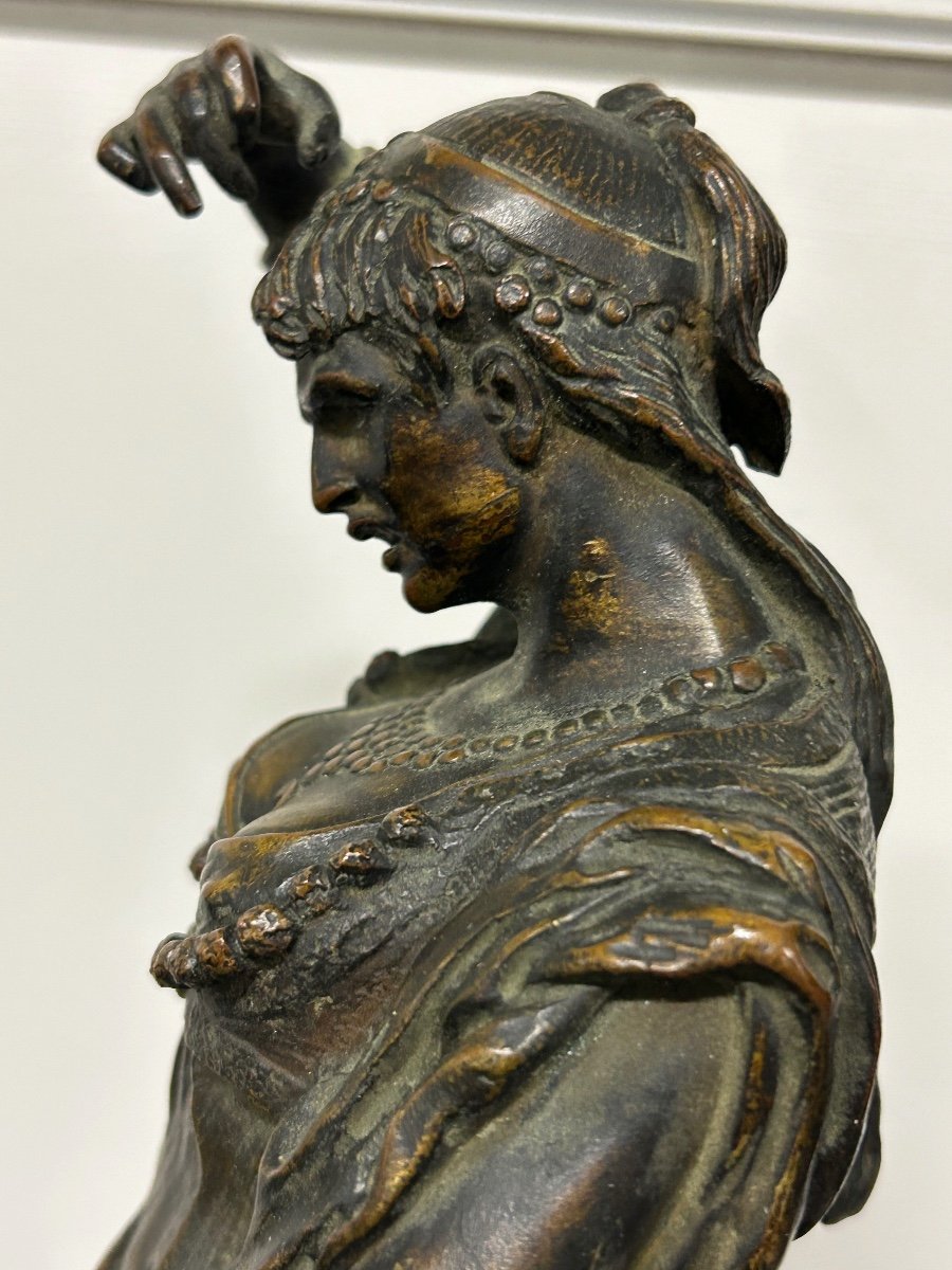 Douard Letourneau (1851-1907) Judith - Orientalist Bronze Sculpture-photo-7