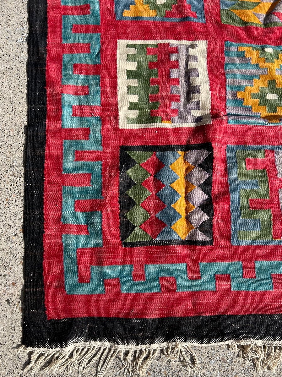 Tapis Kilim Début XXéme Siècle -photo-2