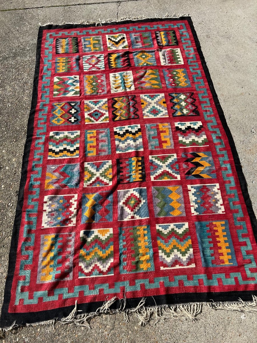 Tapis Kilim Début XXéme Siècle -photo-7