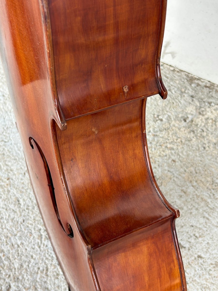 Ancien Violoncelle Compagnon - Violon - H 113 Cm-photo-4