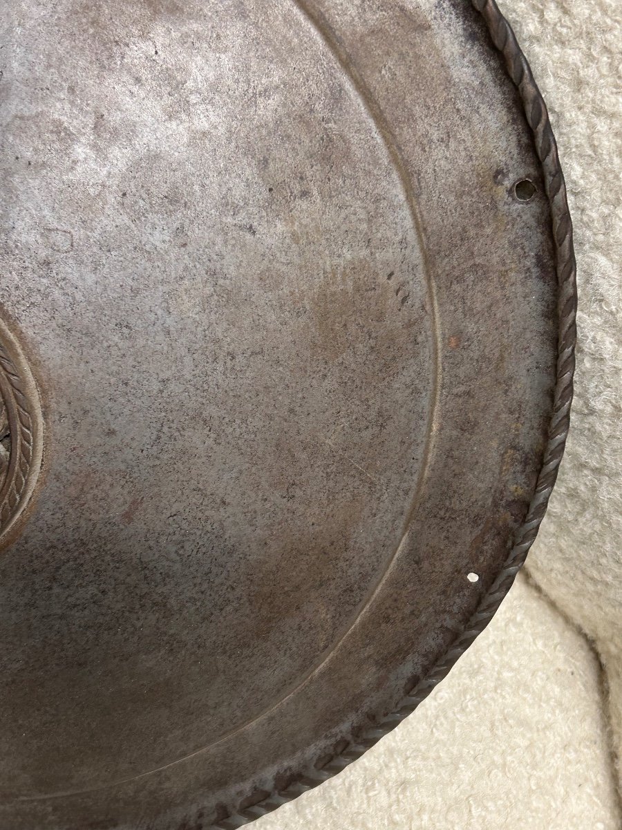 Shield - Iron Rondache Late 19th Century Turkish- Indo Persian - Ottoman-photo-8