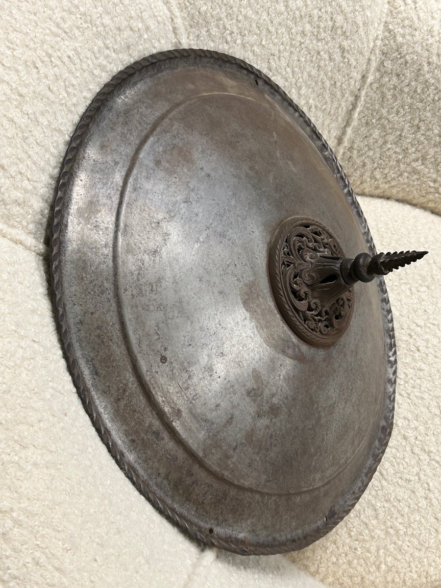 Shield - Iron Rondache Late 19th Century Turkish- Indo Persian - Ottoman