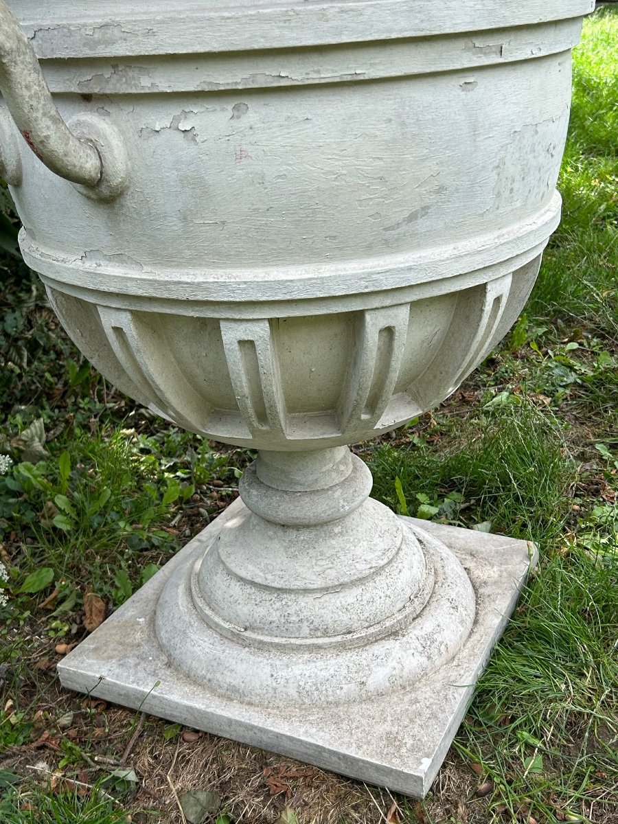 Huge Vase - Fruit Pot Garden Decoration XXth Century-photo-4