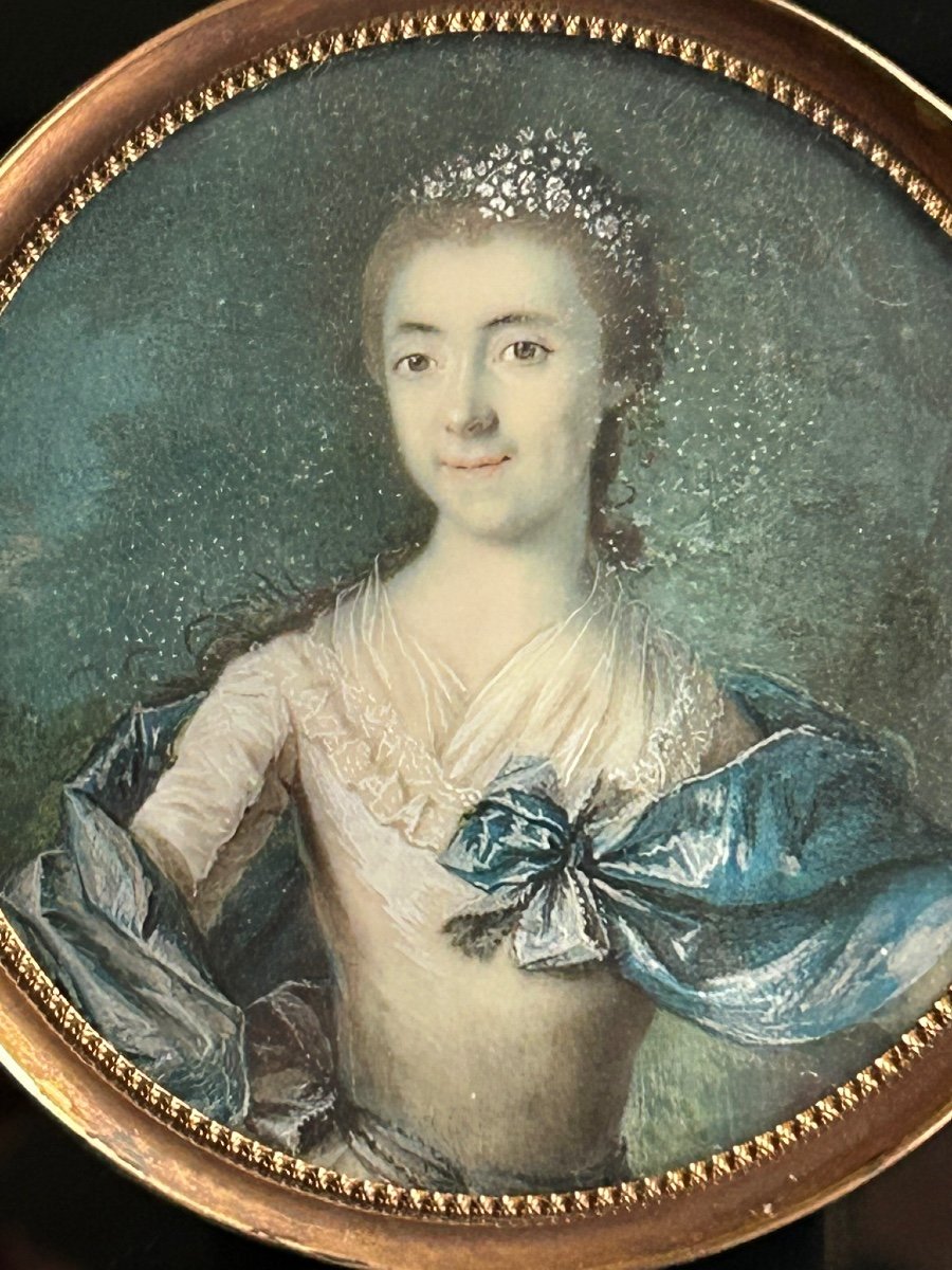 Miniature - Portrait De Femme D’époque XVIIIéme -photo-1