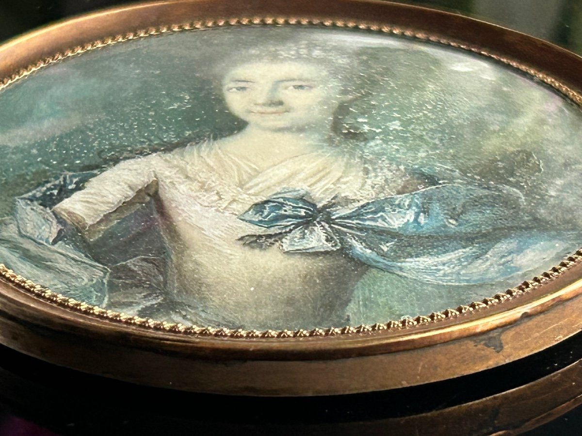 Miniature - Portrait De Femme D’époque XVIIIéme -photo-4