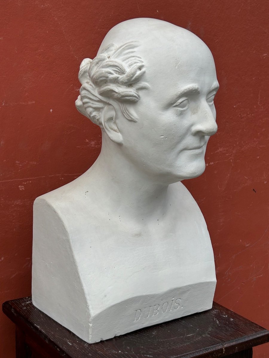 Paul Antoine Dubois (1795-1871) Médecin Obstétricien - Buste De Bibliothèque plâtre XIXème N°8-photo-4