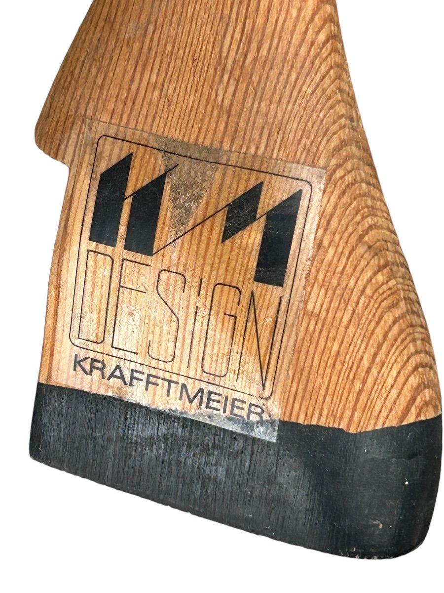 Rare Pair Of Sheep Stools By Hanns-peter Krafft For Meier Circa 1970 H 80 Cm-photo-2