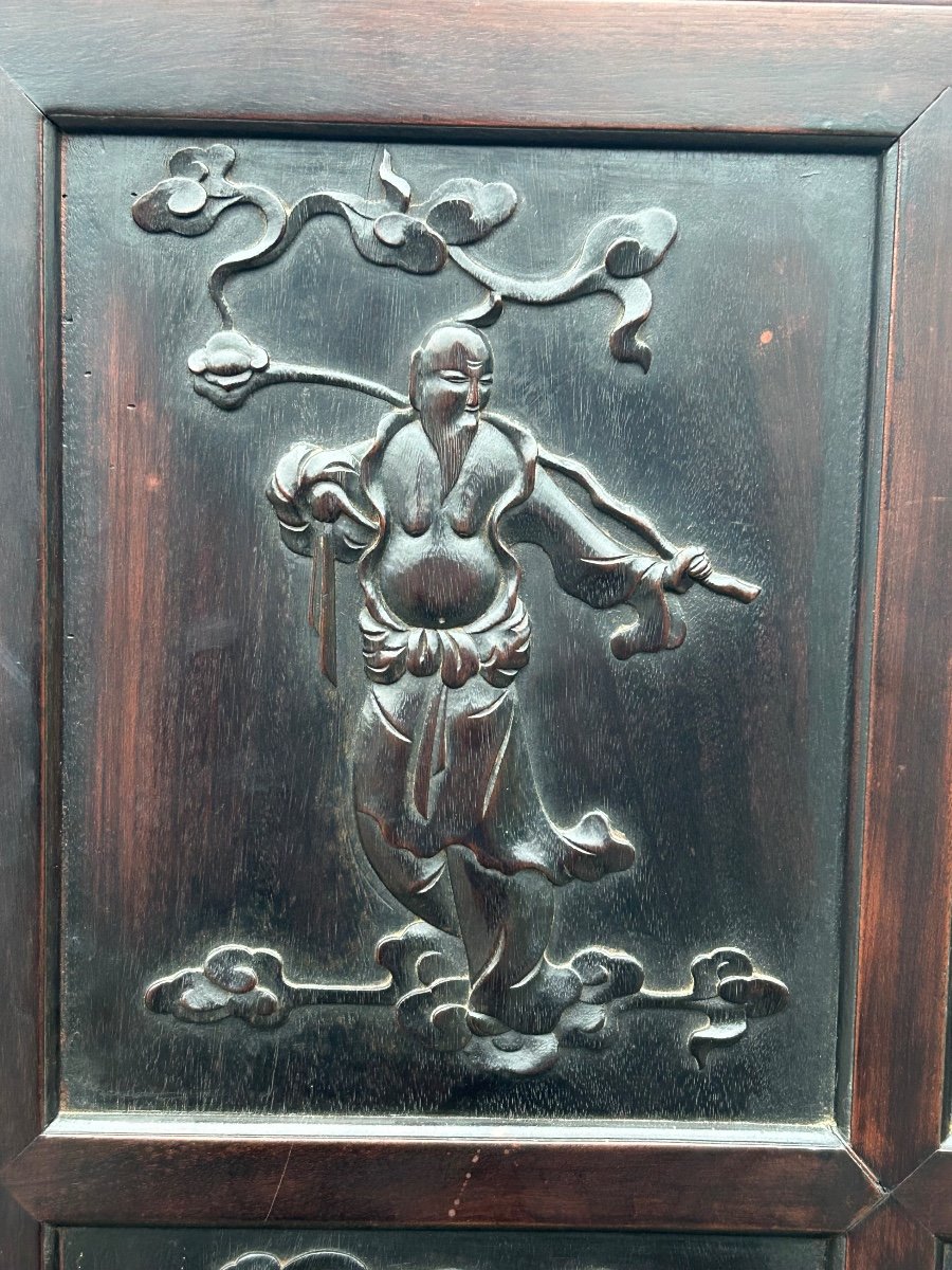 Armoire - Cabinet Chinois En Bois De Fer - Chine époque  XIXéme Siècle -photo-7