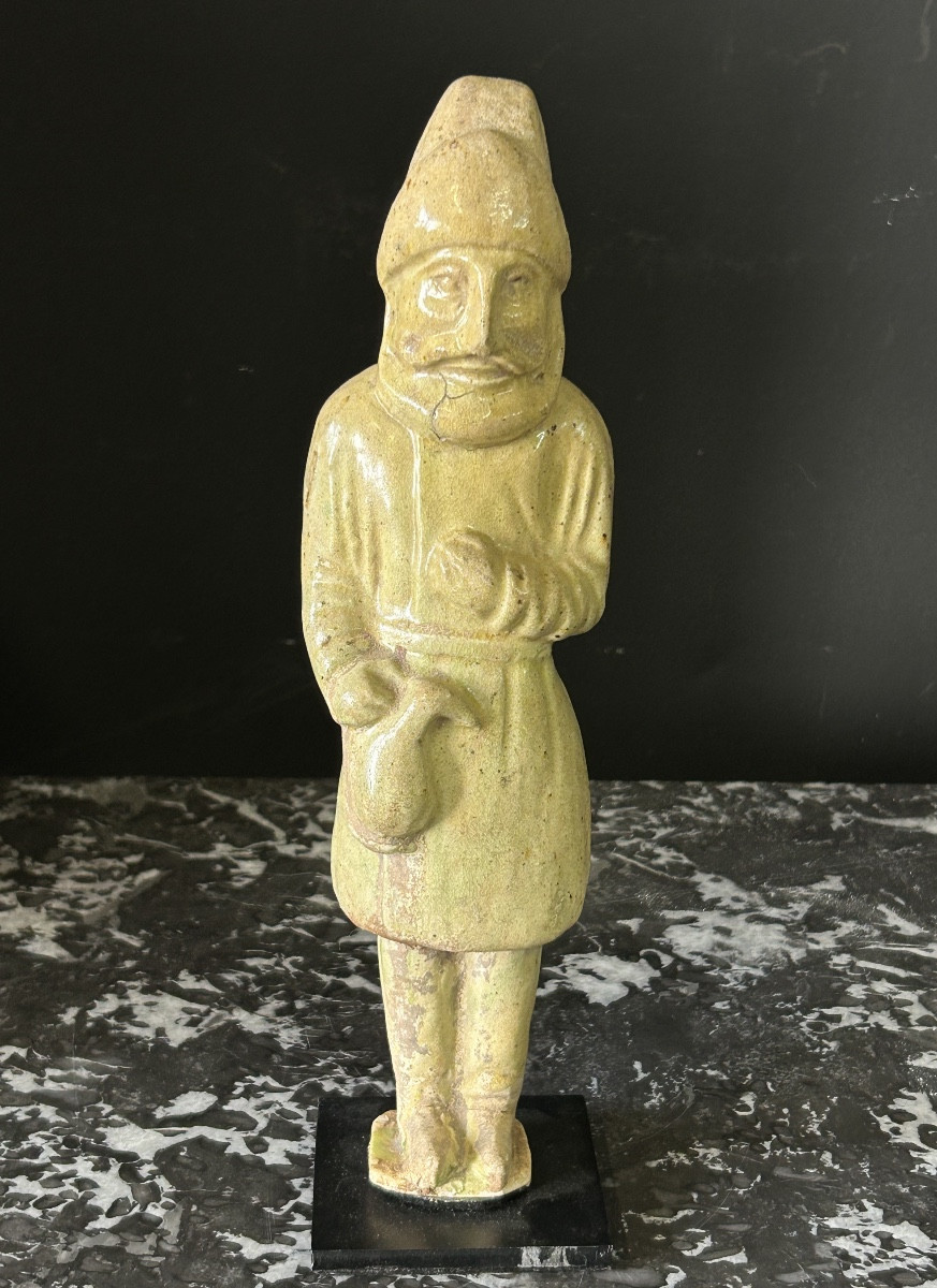 Sculpture statue funéraire en céramique de la Chine époque Sui ( 581-618) -dynastie Tang-n°4
