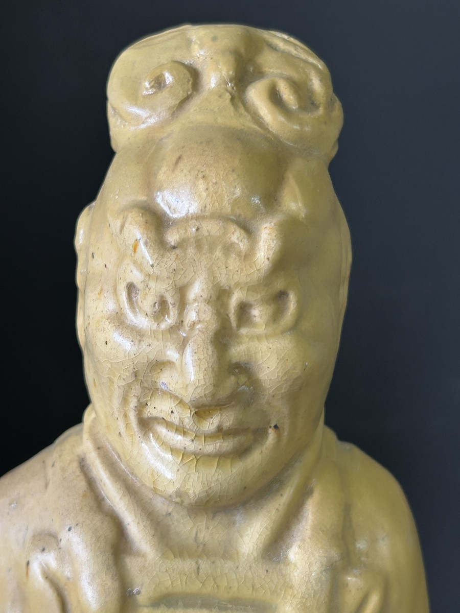 Ceramic Funerary Statue Sculpture From China, Sui Period (581-618) - Tang Dynasty - No. 5 -photo-2