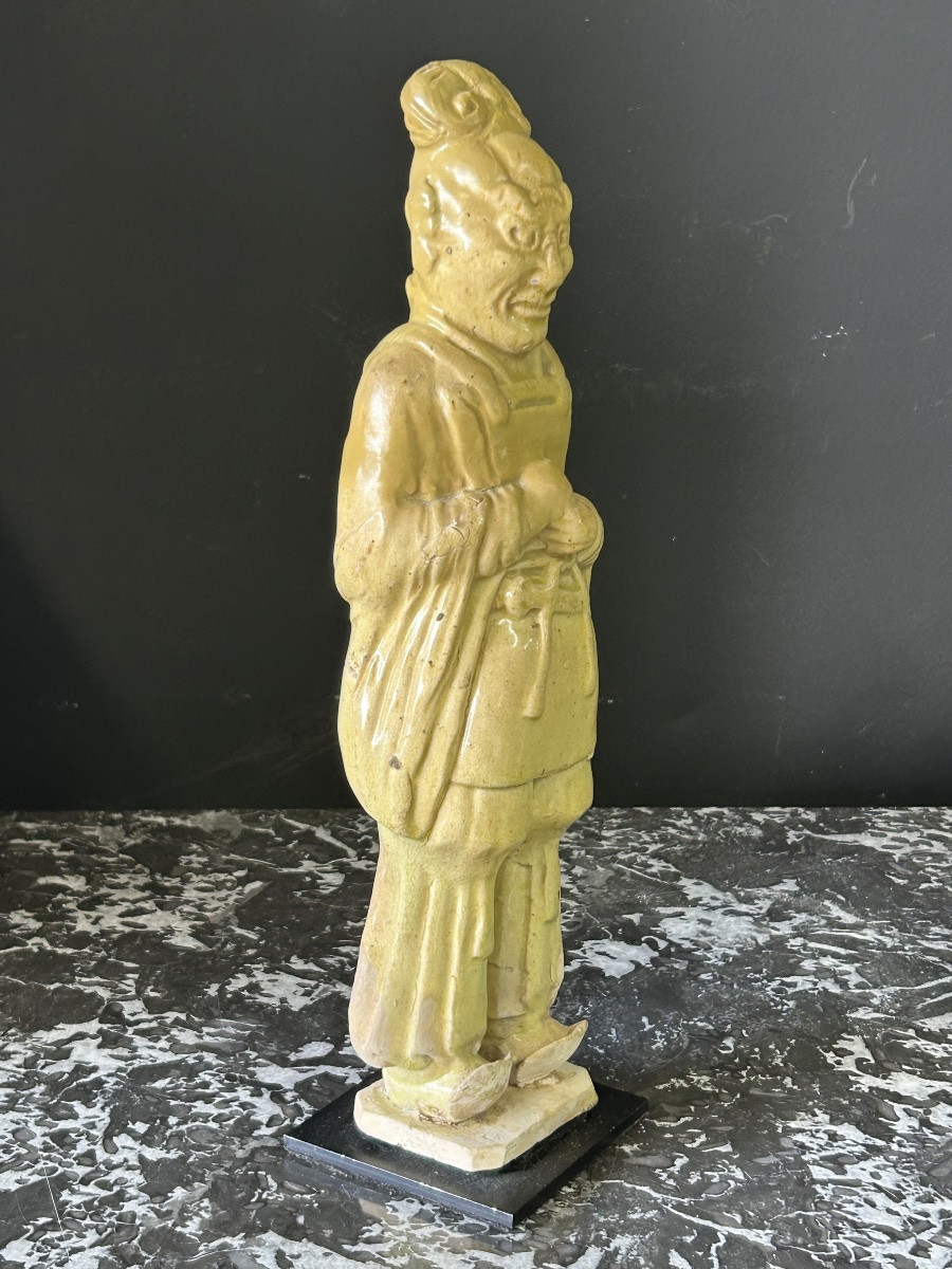 Ceramic Funerary Statue Sculpture From China, Sui Period (581-618) - Tang Dynasty - No. 5 -photo-1