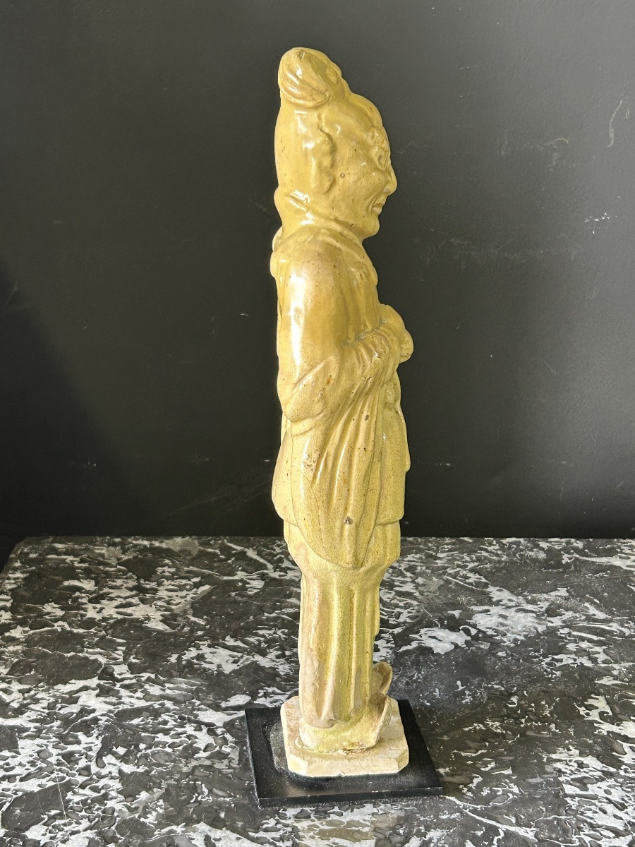 Ceramic Funerary Statue Sculpture From China, Sui Period (581-618) - Tang Dynasty - No. 5 -photo-2