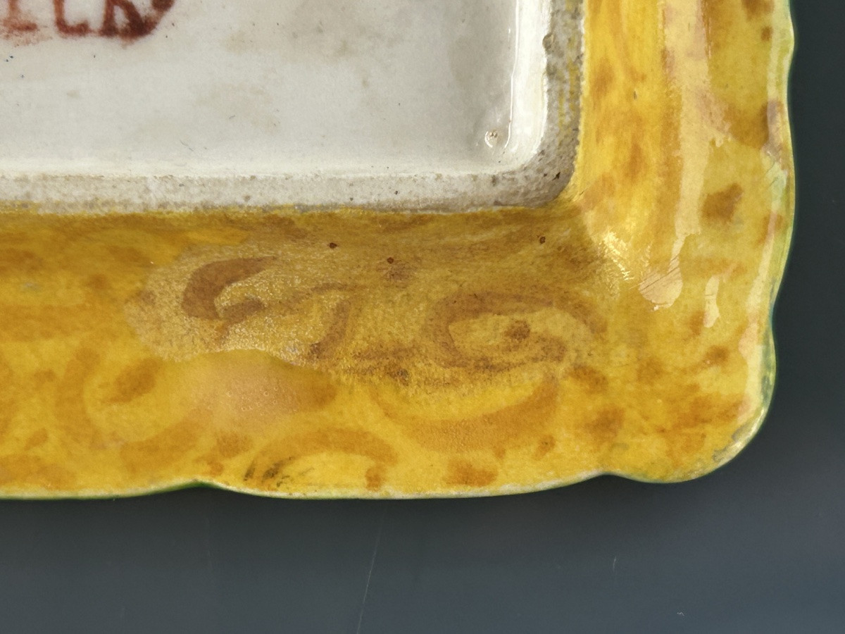 Théodore Deck - Earthenware Ashtray With Bird Decoration - Ceramic -photo-6