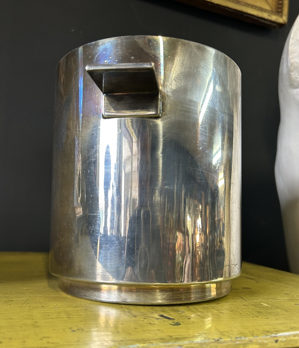 Christofle Silver-plated Champagne Bucket, Windsor Model, By Lino Sabatini, Circa 1960 -photo-1