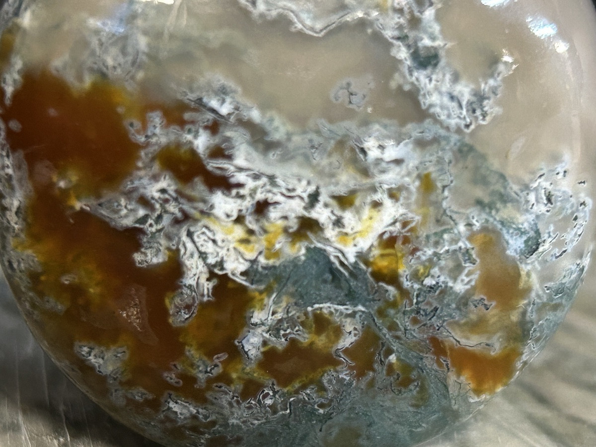 Chinese Moss Agate Snuff Bottle, Late 19th Or Early 20th Century - China -photo-7
