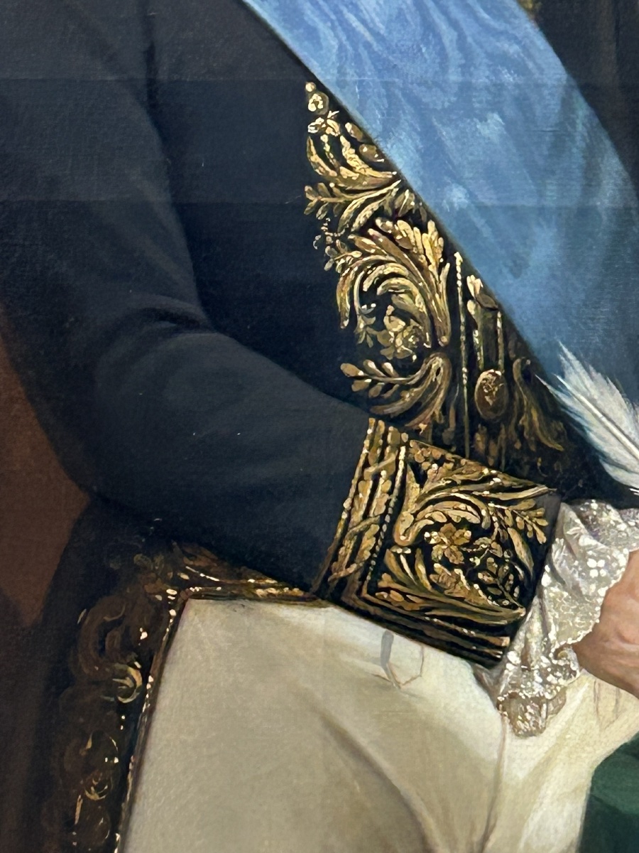 Charles Alexandre Crauk (1819-1905) Portrait Of Pierre Charles Laurent, Marquis De Villedeuil -photo-3