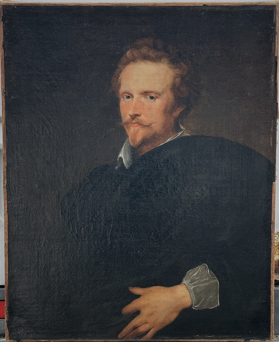 Anthony Van Dyck D’après - Portrait De Johannes Baptista Franck Vers 1621 - époque Début XIXéme