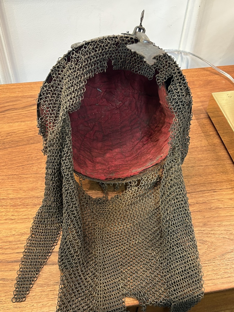 Oriental Helmet, Kulha Khud - Ottoman Empire - Turkish - Qajar - Iran - Persia, 19th Century -photo-8