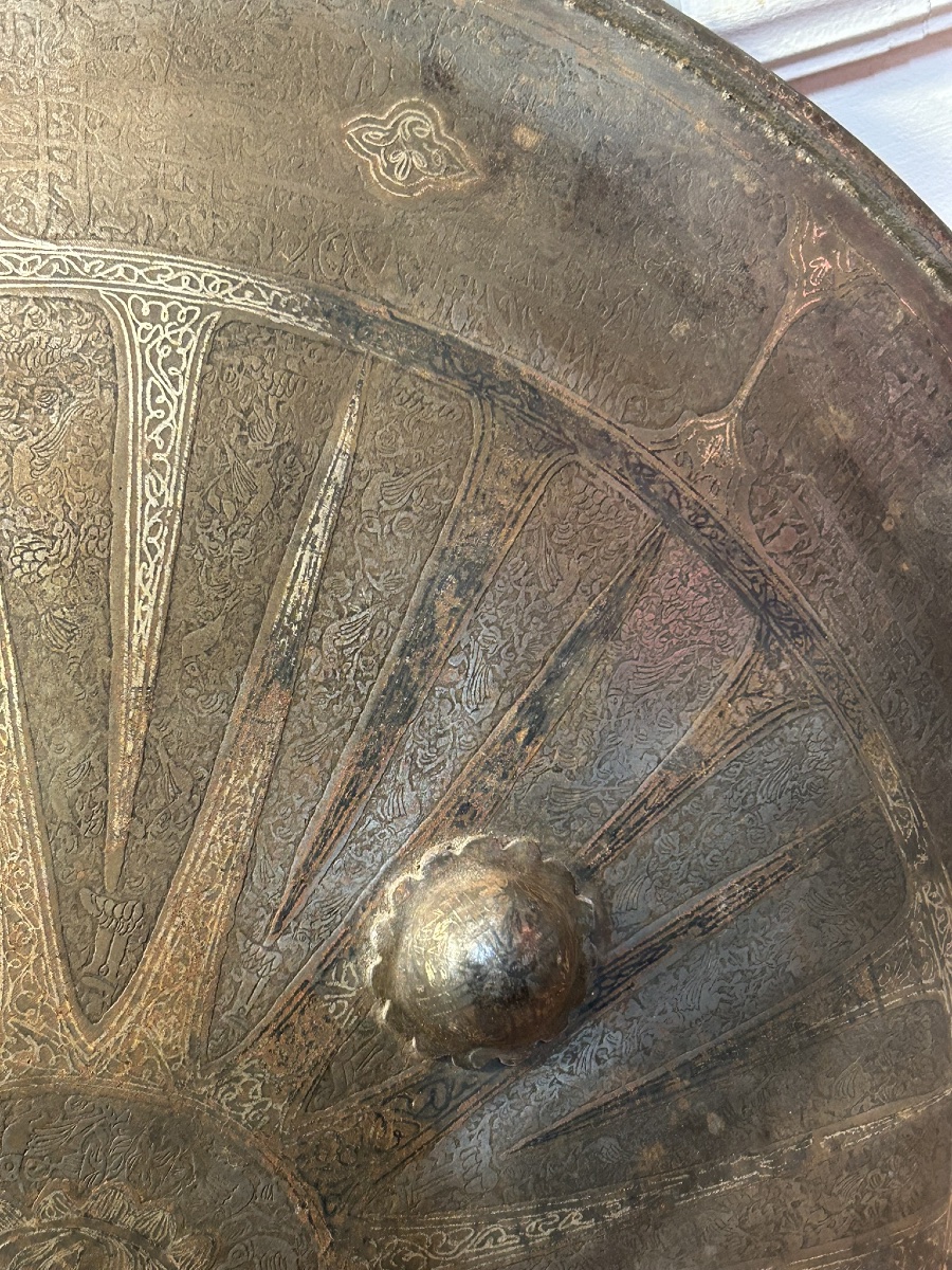 Rondache - Indo-persian Shield - Ottoman Empire - Persia - Qajar - Iran - 19th Century -photo-4