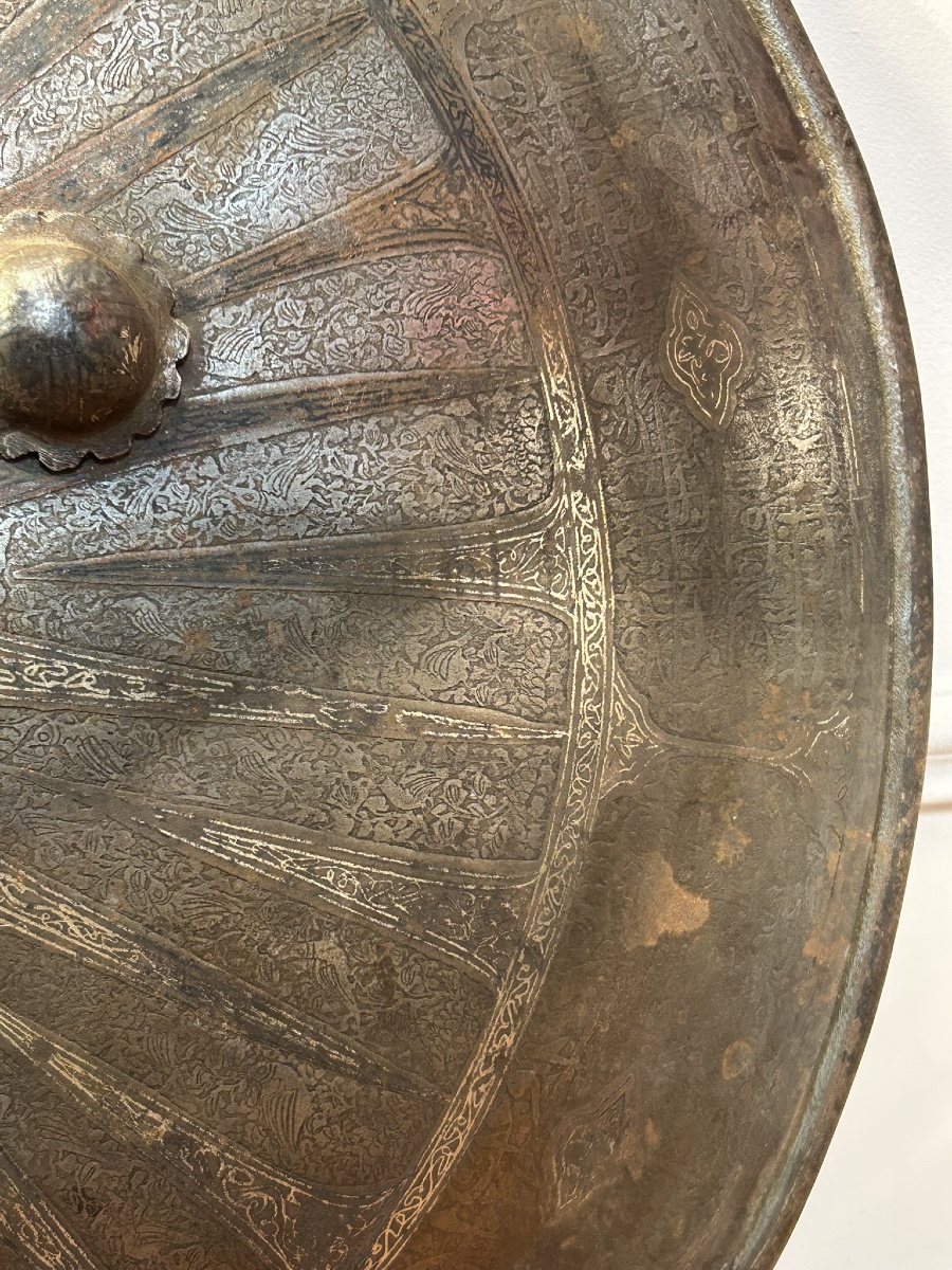 Rondache - Indo-persian Shield - Ottoman Empire - Persia - Qajar - Iran - 19th Century -photo-3